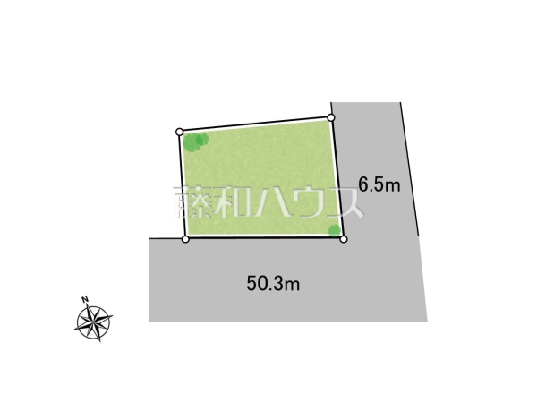 全体区画図　【杉並区高井戸西１丁目】