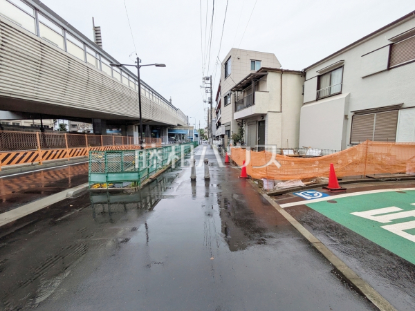 接道状況および現場風景　【杉並区高井戸西１丁目】