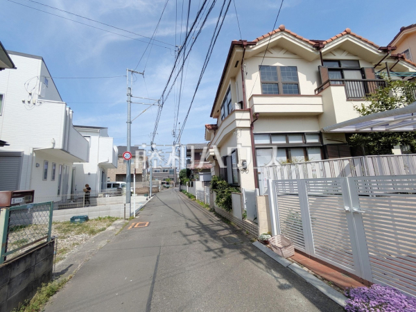 接道状況および現場風景　【西東京市東町１丁目】
