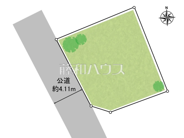 全体区画図　【西東京市東町１丁目】
