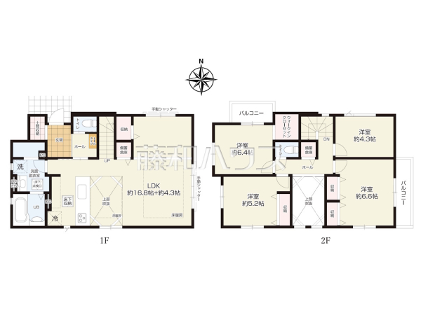 間取図　【西東京市南町１丁目】
