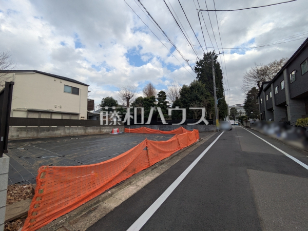 接道状況および現場風景　【杉並区上井草３丁目】