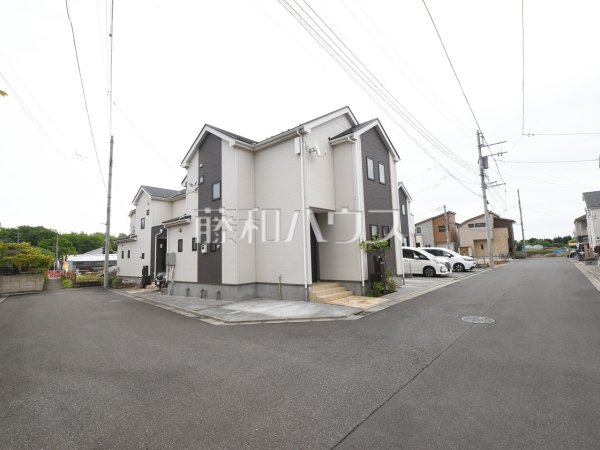 接道状況および現場風景　【清瀬市中清戸４丁目】