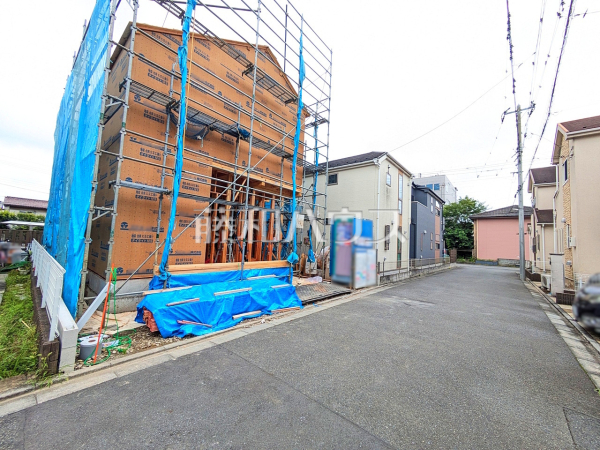 接道状況および現場風景　【八王子市元本郷町３丁目】
