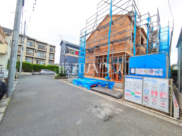 接道状況および現場風景　【八王子市元本郷町３丁目】
