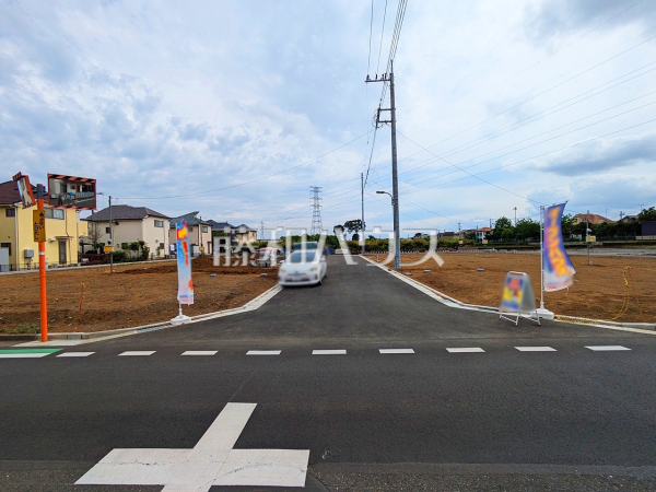 接道状況および現場風景 【国分寺市北町3丁目】 接道状況および現場風景 【国分寺市北町3丁目】