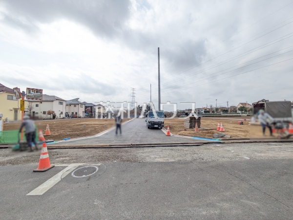 接道状況および現場風景　【国分寺市北町３丁目】