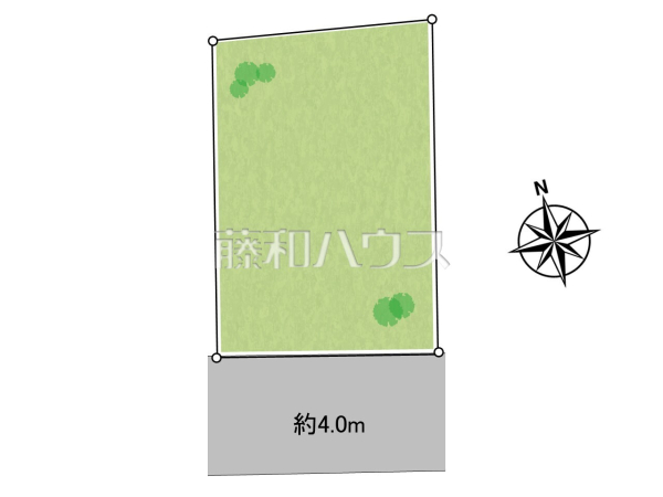 全体区画図　【朝霞市三原２丁目】