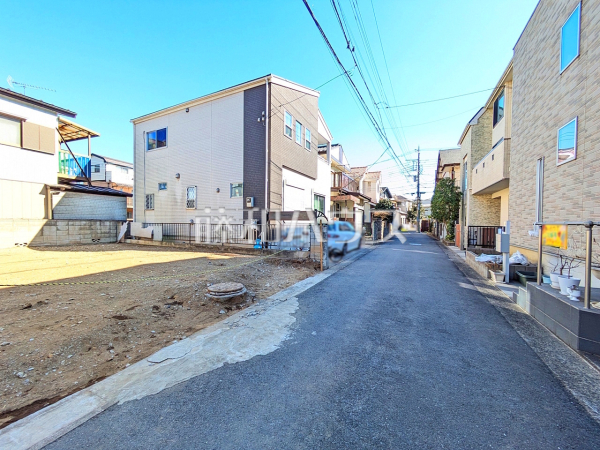 接道状況および現場風景　【朝霞市三原２丁目】