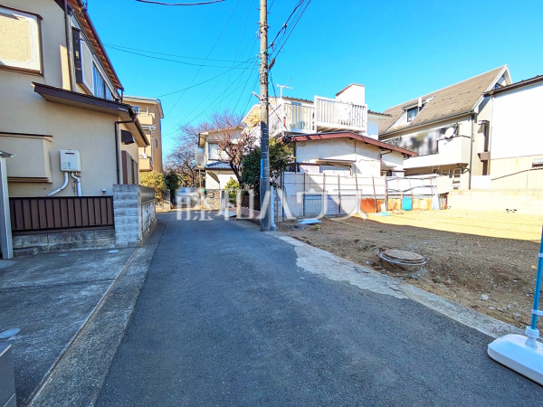 接道状況および現場風景　【朝霞市三原２丁目】