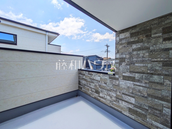 1号棟　バルコニー　【福岡市東区美和台５丁目】