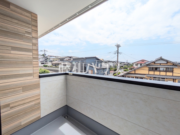 2号棟　バルコニー　【福岡市東区美和台５丁目】