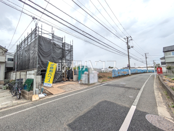 接道状況および現場風景　【練馬区大泉学園町３丁目】