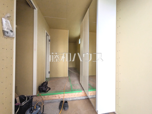 1号棟　建築中内観　【練馬区大泉学園町３丁目】