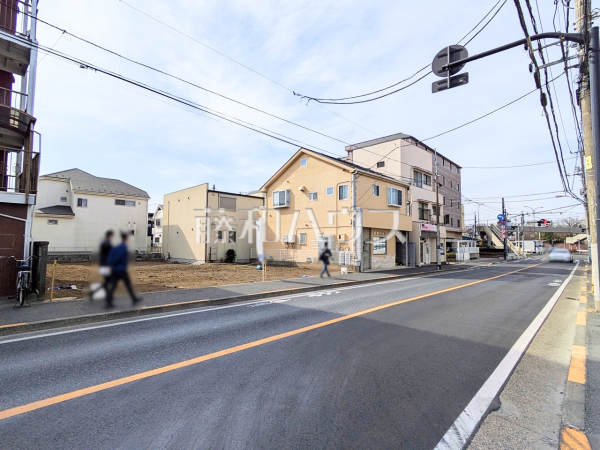 接道状況および現場風景　【武蔵野市関前３丁目】