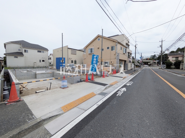 接道状況および現場風景　【武蔵野市関前３丁目】