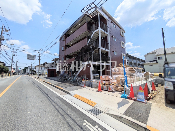 接道状況および現場風景　【武蔵野市関前３丁目】