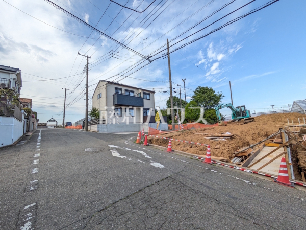 接道状況および現場風景　【練馬区大泉町１丁目】