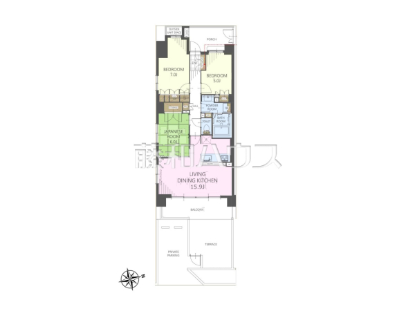 間取図　【アデニウム和光】