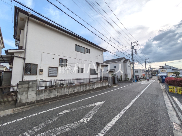 接道状況および現場風景　【練馬区大泉学園町５丁目】