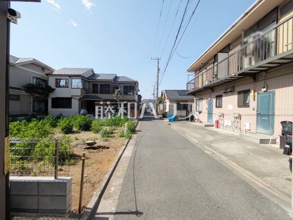 接道状況および現場風景　【練馬区春日町６丁目】