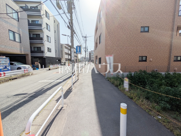 接道状況および現場風景　【練馬区春日町６丁目】