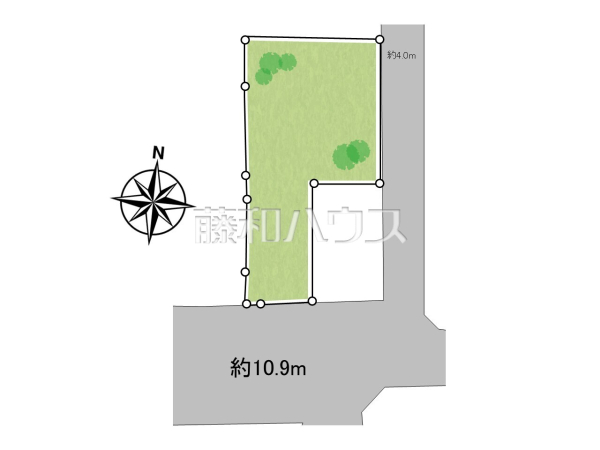 全体区画図　【練馬区春日町６丁目】
