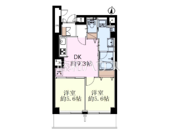 間取図　【中村橋スカイマンション　B棟】