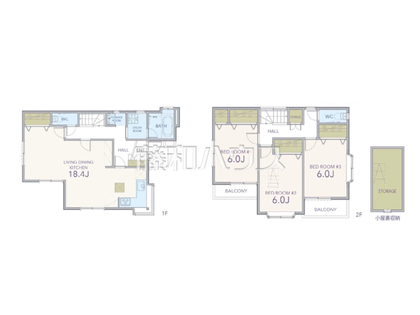 間取図　【八王子市打越町】