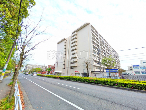 接道状況および現場風景　【めじろ台ハイム】