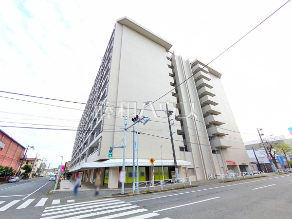 接道状況および現場風景　【めじろ台ハイム】