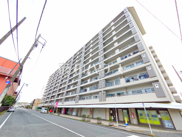 接道状況および現場風景　【めじろ台ハイム】