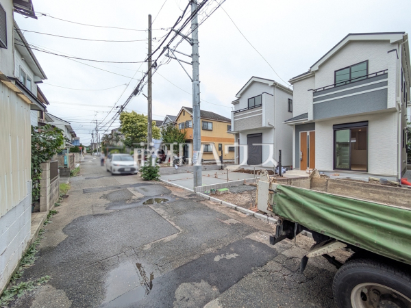 接道状況および現場風景　【小平市回田町】