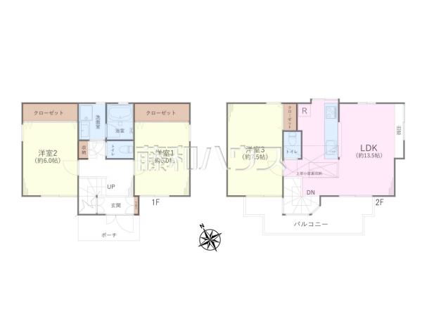 間取図　【世田谷区祖師谷６丁目】