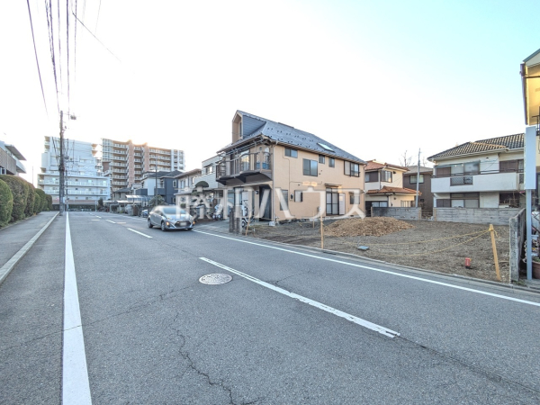 接道状況および現場風景　【八王子市並木町】