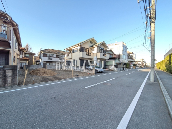 接道状況および現場風景　【八王子市並木町】