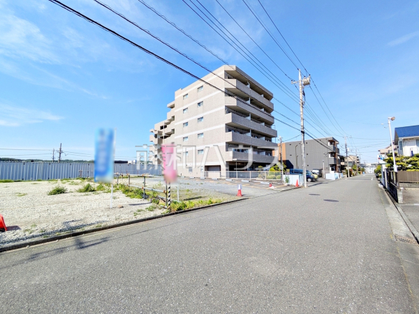 接道状況および現場風景　【八王子市松木】