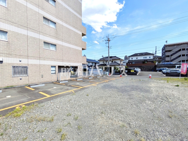 4号地付近　現地写真（現況：駐車場）　【八王子市松木】