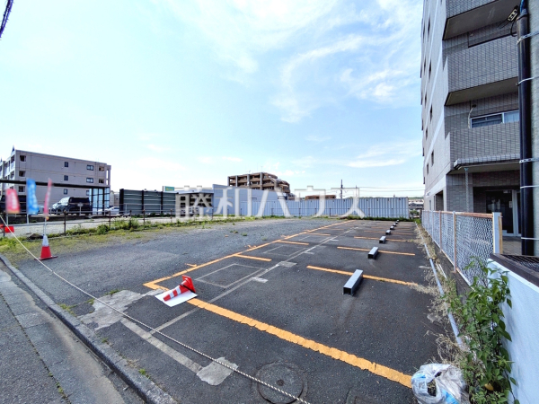 4号地付近　現地写真（現況：駐車場）　【八王子市松木】