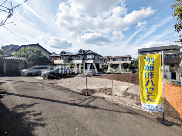 接道状況および現場風景　【小金井市桜町１丁目】