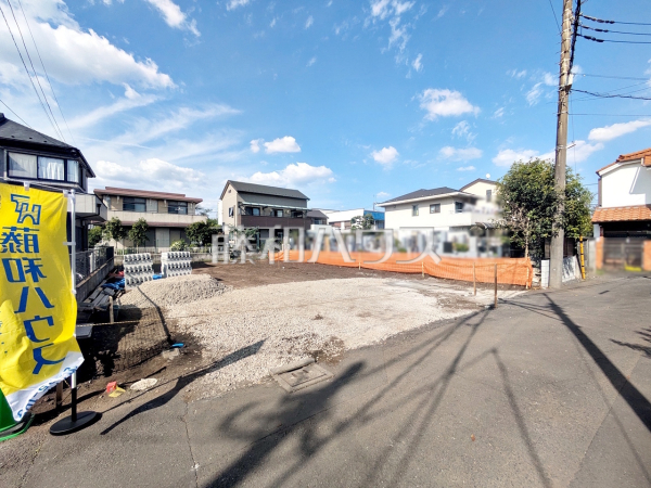 接道状況および現場風景　【小金井市桜町１丁目】
