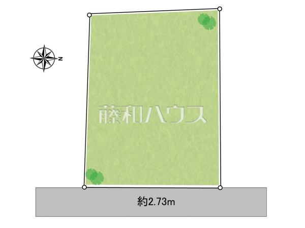 全体区画図　【調布市入間町１丁目】