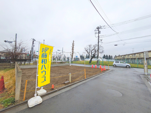接道状況および現場風景　【狛江市元和泉２丁目】