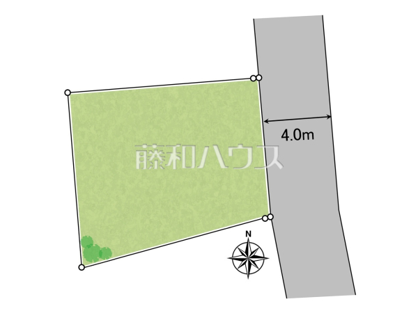 区画図　【清瀬市中清戸５丁目】