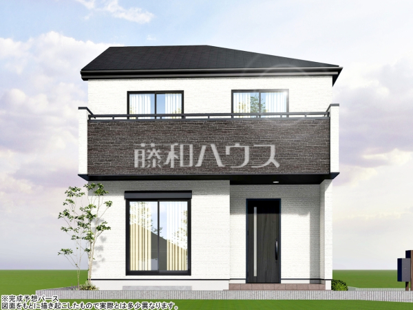 完成予想図（外観）　【東大和市向原１丁目】