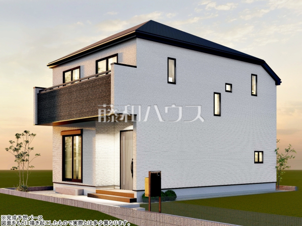 完成予想図（外観）　【東大和市向原１丁目】