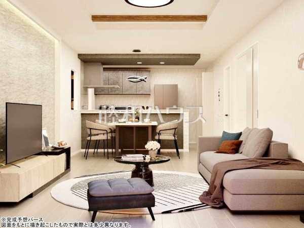 完成予想図（内観）　【東大和市向原１丁目】