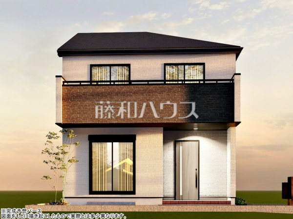 完成予想図（外観）　【東大和市向原１丁目】