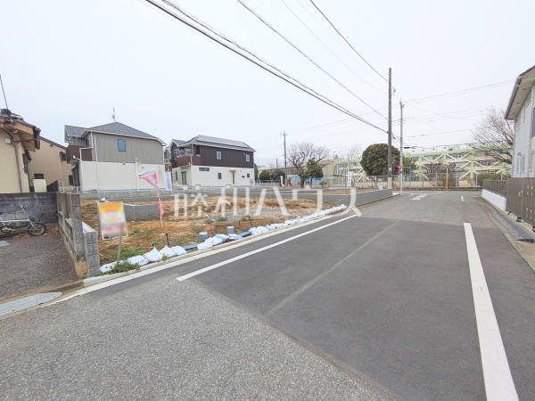 接道状況および現場風景　【東大和市向原１丁目】