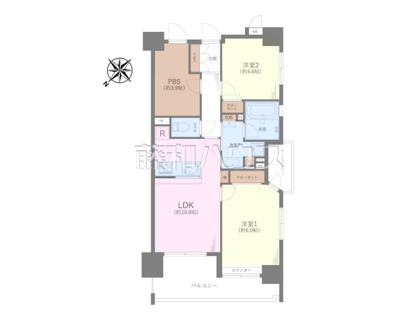 間取図　【COMFLEX善福寺公園】